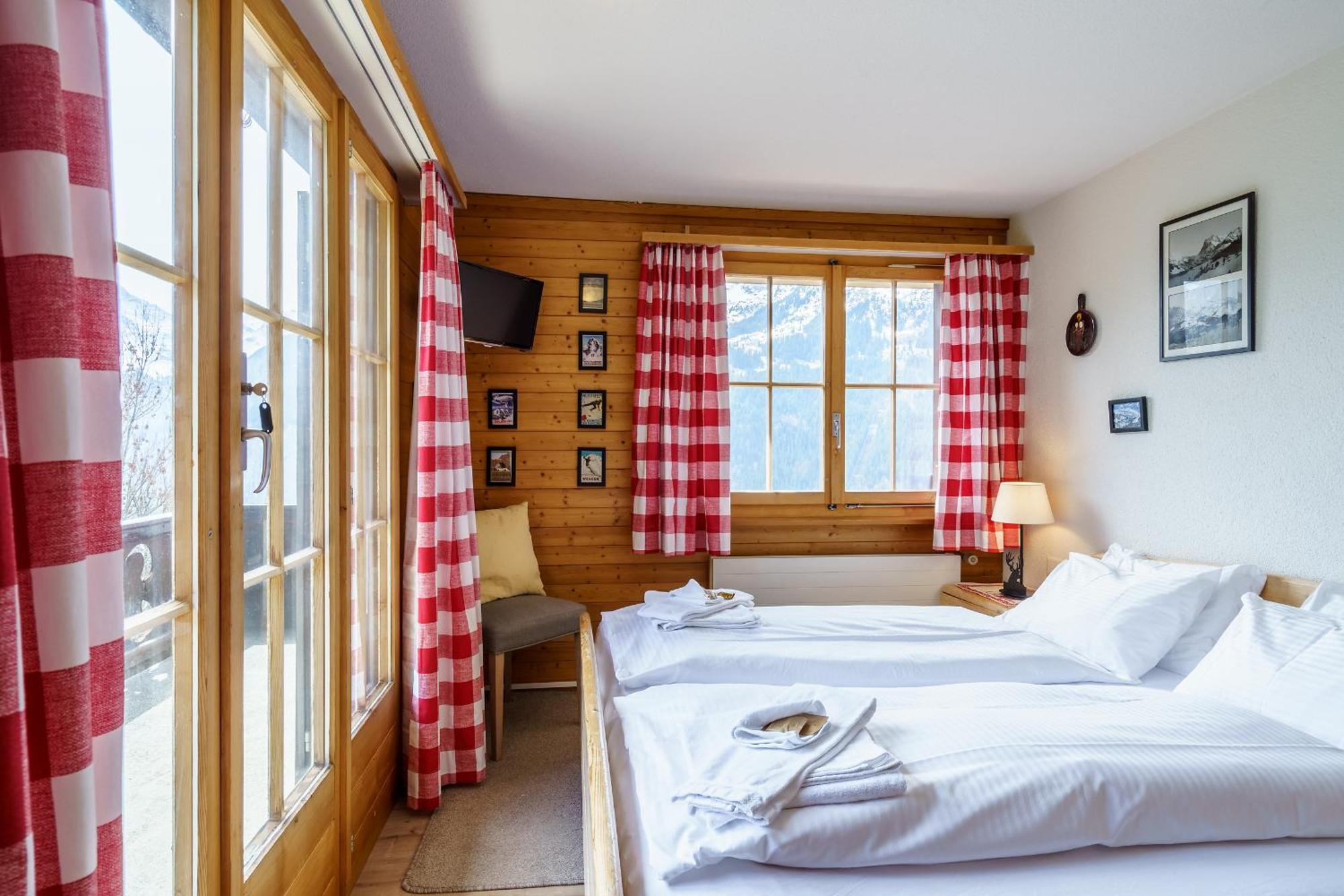 Chalet Bergkristall Wengen Exterior foto